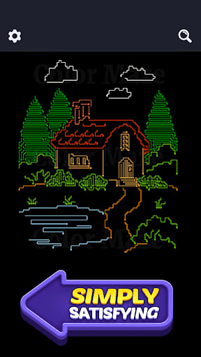 Color Maze cottage maze level