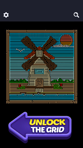 Color Maze windmill level